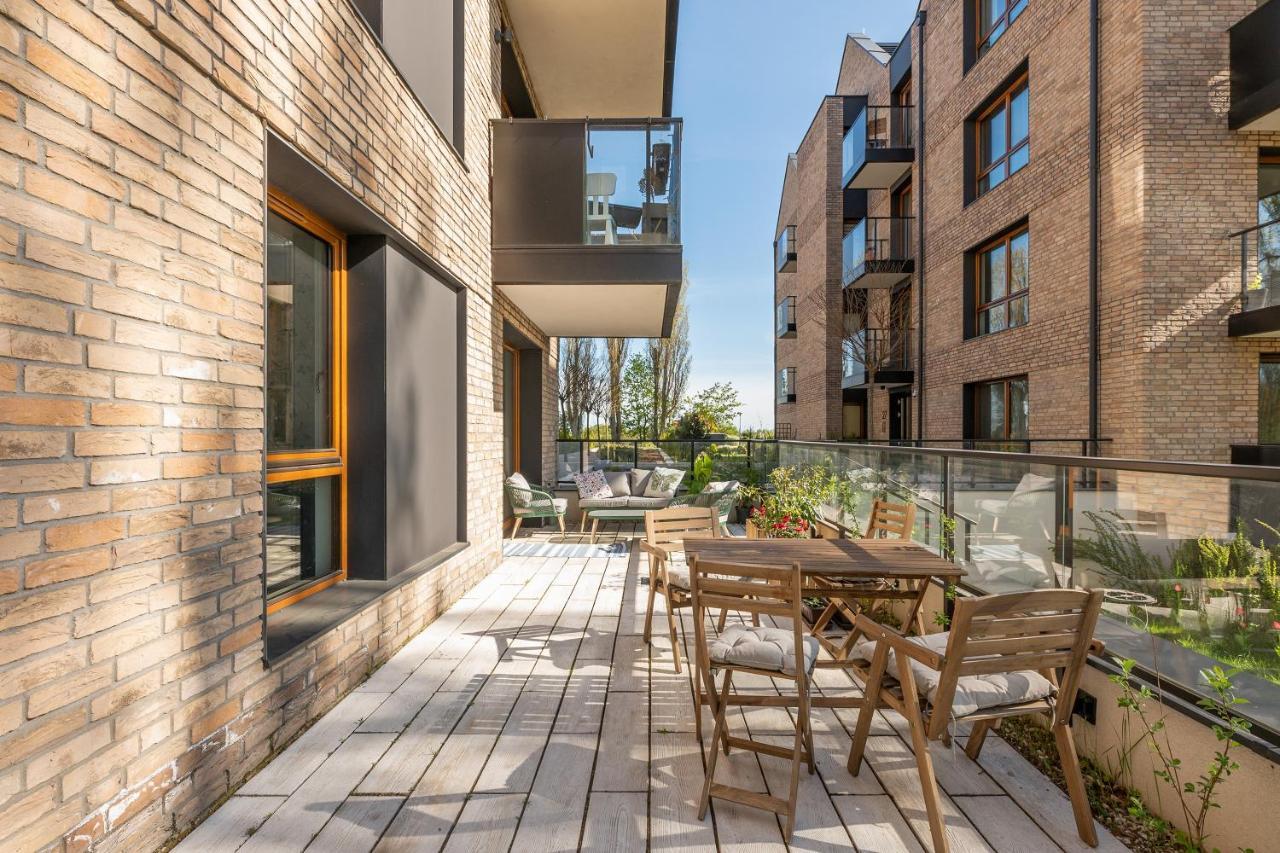 Garden Apartment Sadowa Gdańsk Eksteriør billede