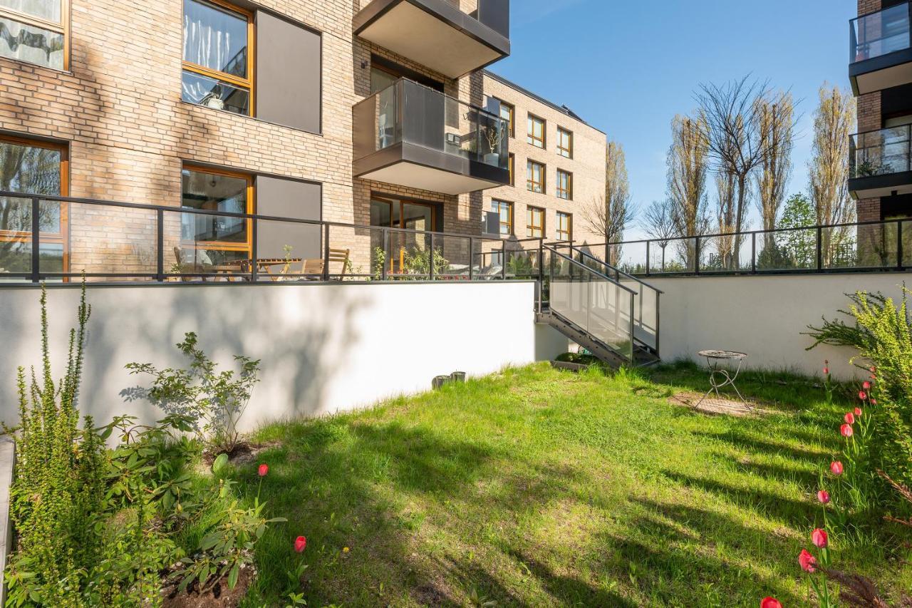 Garden Apartment Sadowa Gdańsk Eksteriør billede